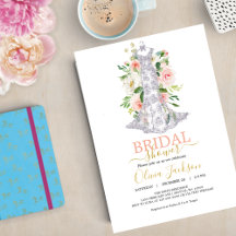 のドレ結婚スのブライダルシャワー招待