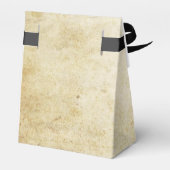 のハートぶら下がったツリーヴィンテージウェディングコレクション フェイバーボックス (裏面サイド)