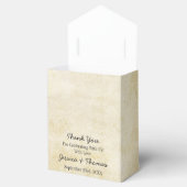 のハートぶら下がったツリーヴィンテージウェディングコレクション フェイバーボックス (オープン)