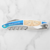 のハート結婚ズサンドブリデスメイドモノグラム ソムリエナイフ (裏面)