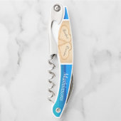 のハート結婚ズサンドブリデスメイドモノグラム ソムリエナイフ (正面)