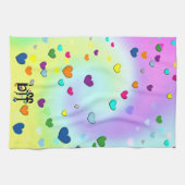 ～のハート キッチンタオル (横)