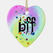 ~のハート セラミックオーナメント (右)