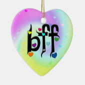 ～のハート セラミックオーナメント (右)