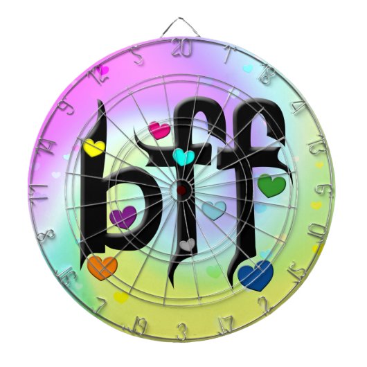 ～のハート ダーツボード (正面)