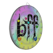 ～のハート ダーツボード (正面左)