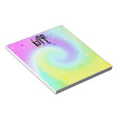 ～のハート ノートパッド (アングル)