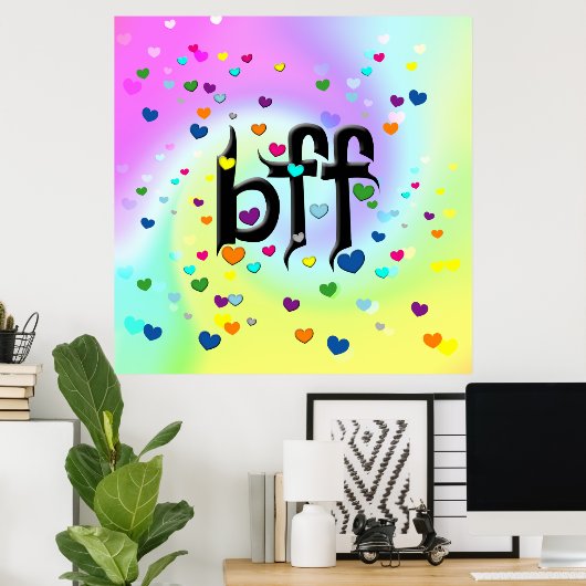 ～のハート ポスター (ホームオフィス)