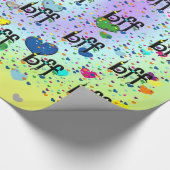 ～のハート ラッピングペーパー (角)