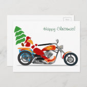 „のハーレーのクリスマス" シーズンポストカード (正面/裏面)