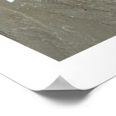 のバグとBrewプリント縁ど ポスター (角)