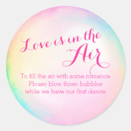 のバブル結婚ボトルステッカーラベル ラウンドシール