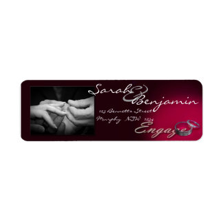 のバンドとリングや輪結婚を交換する ラベル