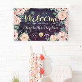 のバ結婚ナモダンフローラ紫の輝き 横断幕 (インサイチュ)