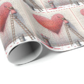 のバ絵を描レニンハート壁画 ラッピングペーパー (ロールコーナー)