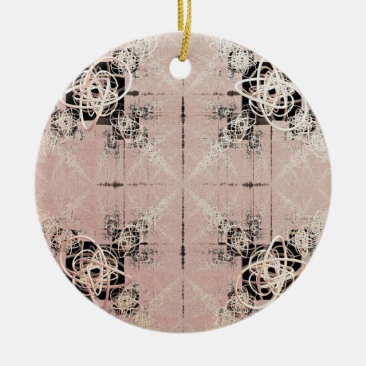 のパステル考えるはセラミックの装飾をツイスト セラミックオーナメント (正面)