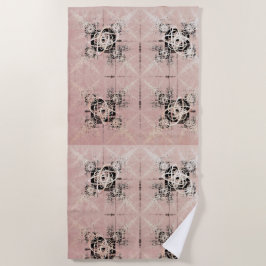 のパステル考えるツイストビーチタオル ビーチタオル