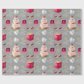 のパタ結婚ーン ラッピングペーパー (フラット)