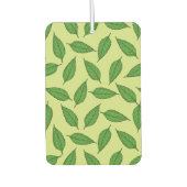 のパタ離れーン、葉のパターン、春離れの カーエアーフレッシュナー (正面)