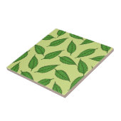 のパタ離れーン、葉のパターン、春離れの タイル (側面)