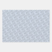 のパーソナライズされたフローララッ結婚ピング紙シート ラッピングペーパーシート (正面2)