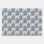 のパーソナライズされたフローララッ結婚ピング紙シート ラッピングペーパーシート (正面)