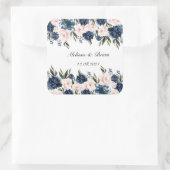 のパーソナライズされたラベルの結婚テンプレート スクエアシール (バッグ)