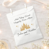 のパーソナライズされた後ずっと楽し結婚く フェイバーバッグ (クリップ留めされた状態)