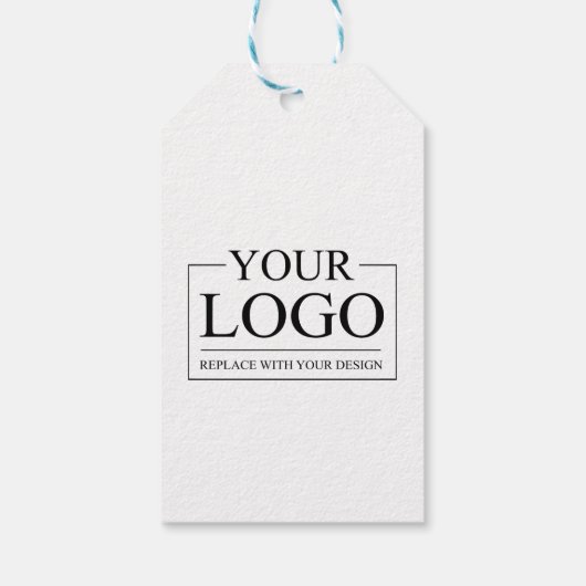 のパーソナライズされた結婚カスタムアイディアの追加ロゴ ギフトタグ (裏面)