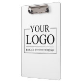 のパーソナライズされた結婚カスタムアイディアの追加ロゴ クリップボード (左)