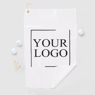 のパーソナライズされた結婚カスタムアイディアの追加ロゴ ゴルフタオル