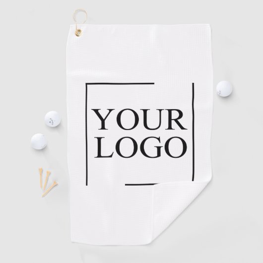 のパーソナライズされた結婚カスタムアイディアの追加ロゴ ゴルフタオル (インサイチュ)