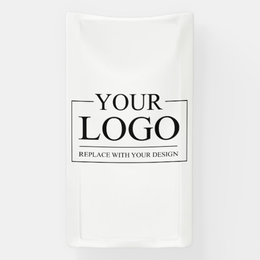 のパーソナライズされた結婚カスタムアイディアの追加ロゴ 横断幕 (縦)