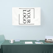 のパーソナライズされた結婚カスタムアイディアの追加ロゴ 横断幕 (トレードショー)