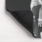 のパーソナライズされた結婚フォトマウスパッド マウスパッド (コーナー)