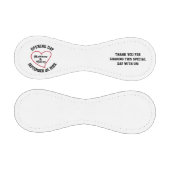 のパーソナライズされた結婚groomsmenリングや輪の好意 野球ボール (パネル)