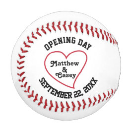 のパーソナライズされた結婚groomsmenリングや輪の好意 野球ボール