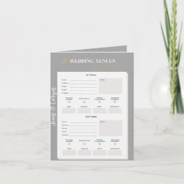 のパーソナライズされた結婚Organizerのダウンロードまたは カード