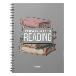 のパーソナライズされた読ノート ノートブック