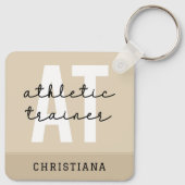 ～のパーソナライズされた運動指導者 キーホルダー (裏面)