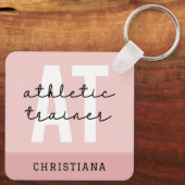 ～のパーソナライズされた運動指導者 キーホルダー (裏面)