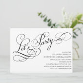 |のパーティーの招待をパーティを楽しもう 招待状 (スタンド正面)