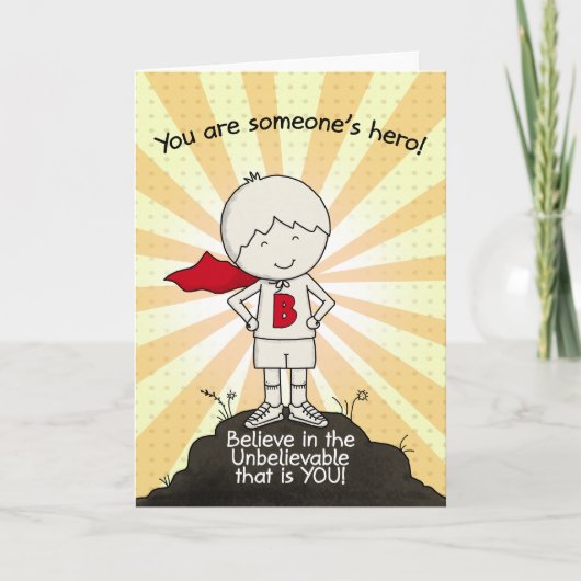 のヒーロー カード (正面)