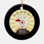 のヒーロー セラミックオーナメント (正面)