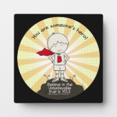 のヒーロー フォトプラーク (正面)