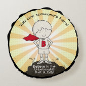 のヒーロー ラウンドクッション (裏面)