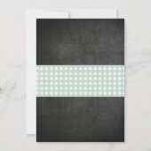 のビーチ結婚チョーククロウフィッシュボイルロブスター招待状 招待状 (裏面)