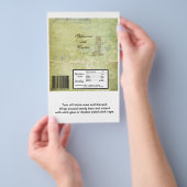 のピサ結婚・ハーシーの大バー・ラッパー チラシ (ハンドル)