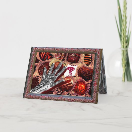 のピース恋しく思バレンタインのカスタマイズ シーズンカード (正面)