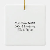 のファラル叔母 セラミックオーナメント (裏面)